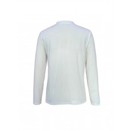 Asymmetrical Neck Button Blouse, Casual Solid Long Sleeve Simple Blouse, Women's Clothing